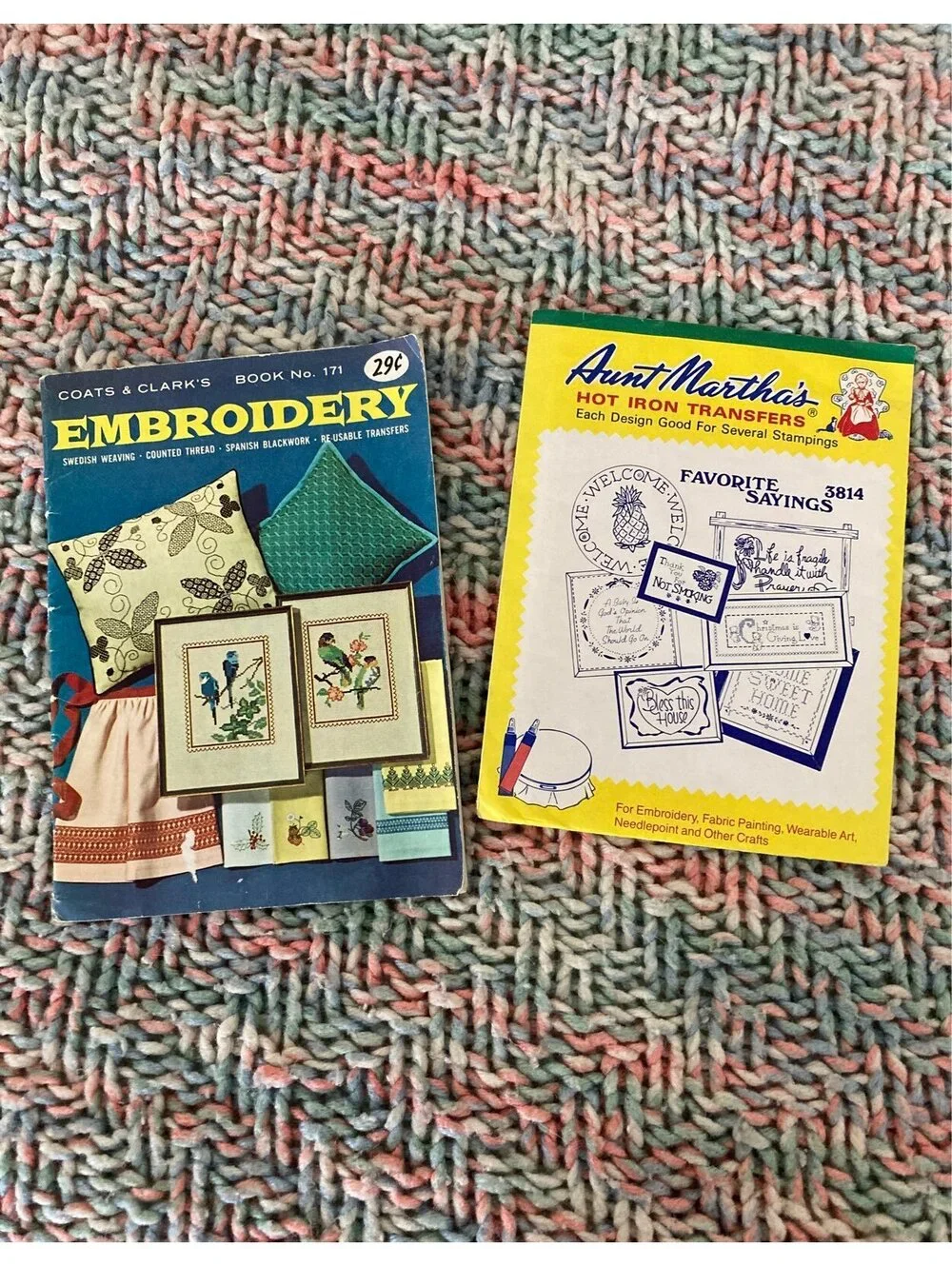 2 Vintage sewing project booklets